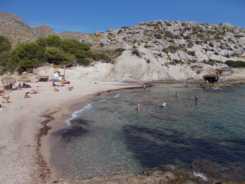 Cala Sant Vicenc strandok - Cala Barques