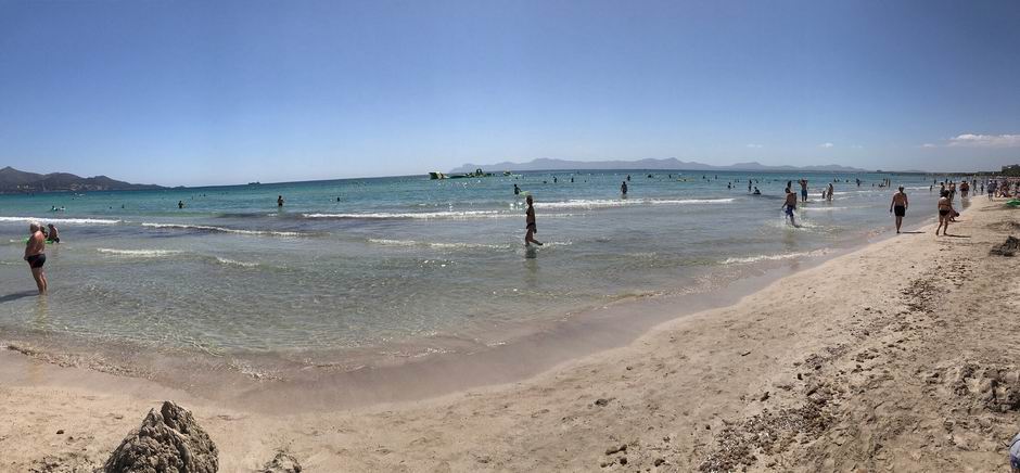 Playa de Muro strand Mallorca