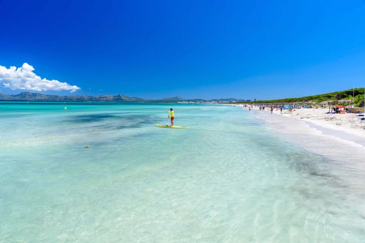 playa de muro beach mallorca 