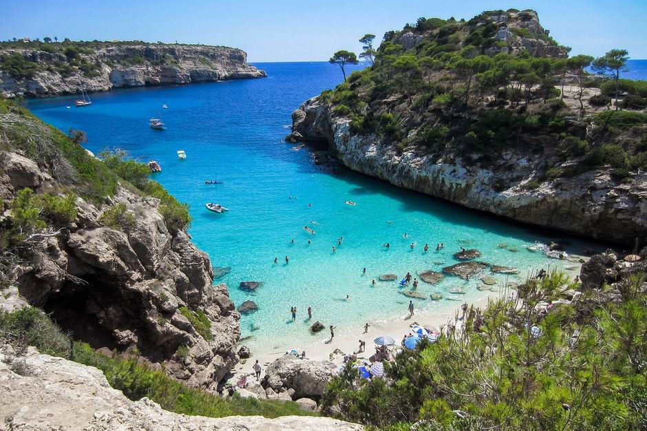 Mallorca strandok - Mallorca legszebb strandjai